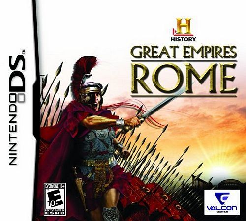 History's Great Empires: Rome box art for Nintendo DS